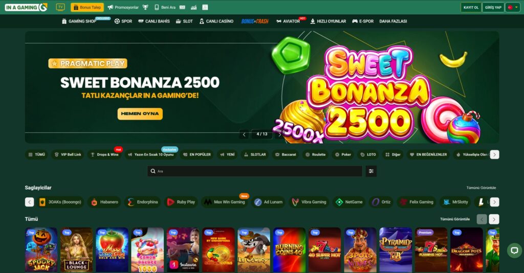 inagaming casino